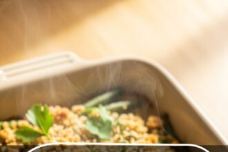 Healthy Green Bean Casserole