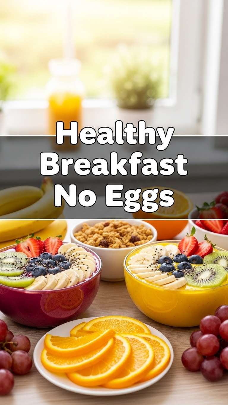 Healthy Breakfast No Eggs