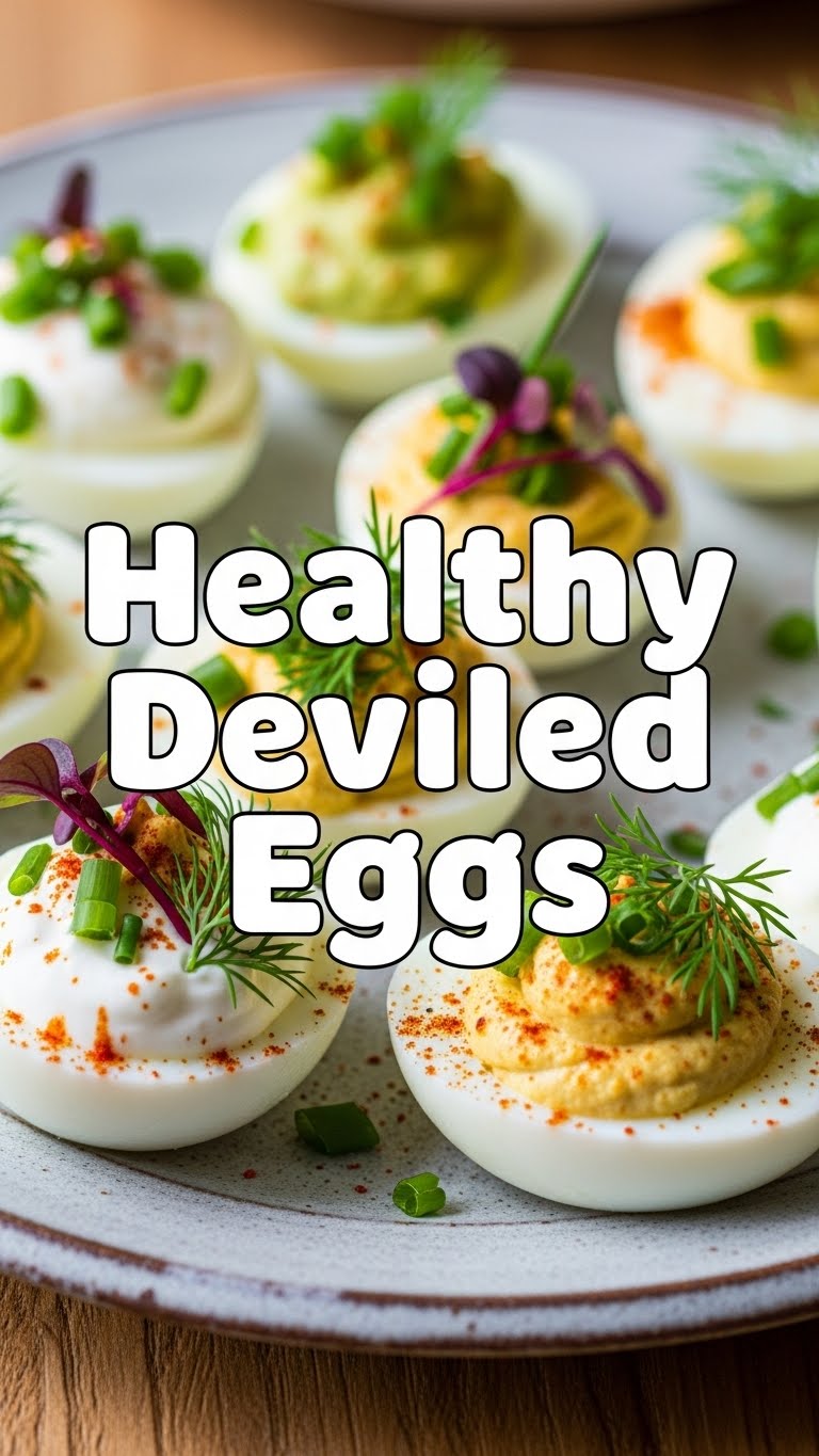 Healthy Deviled Eggs