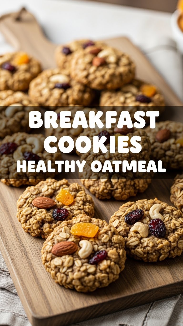 Breakfast Cookies Healthy Oatmeal