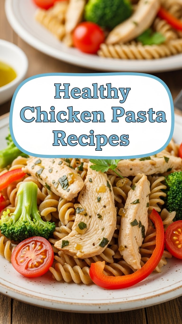 Healthy Chicken Pasta Recipes