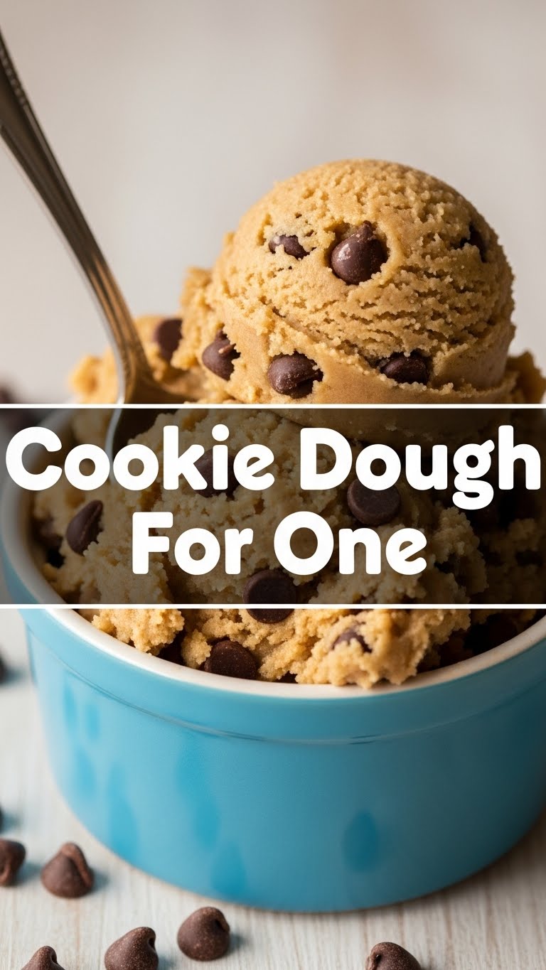 Cookie Dough For One