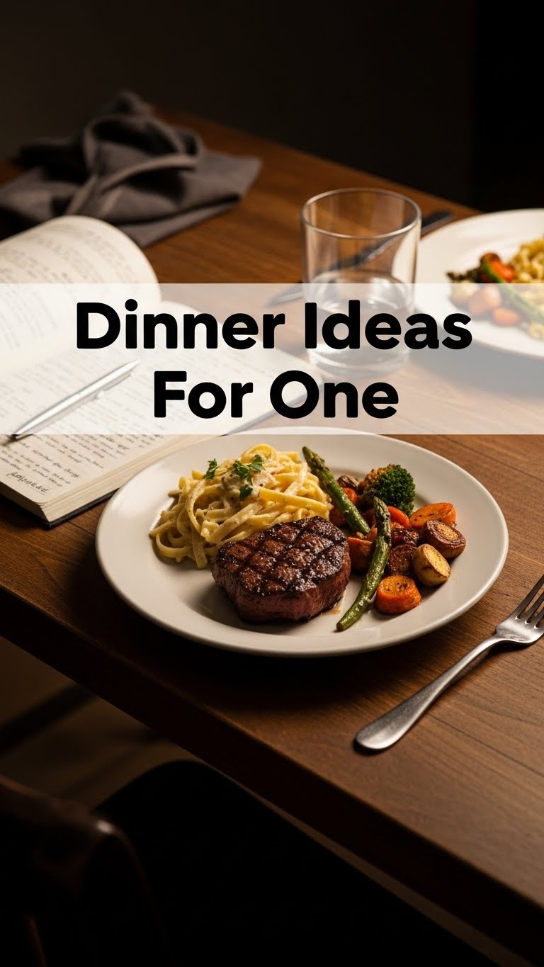 Dinner Ideas For One