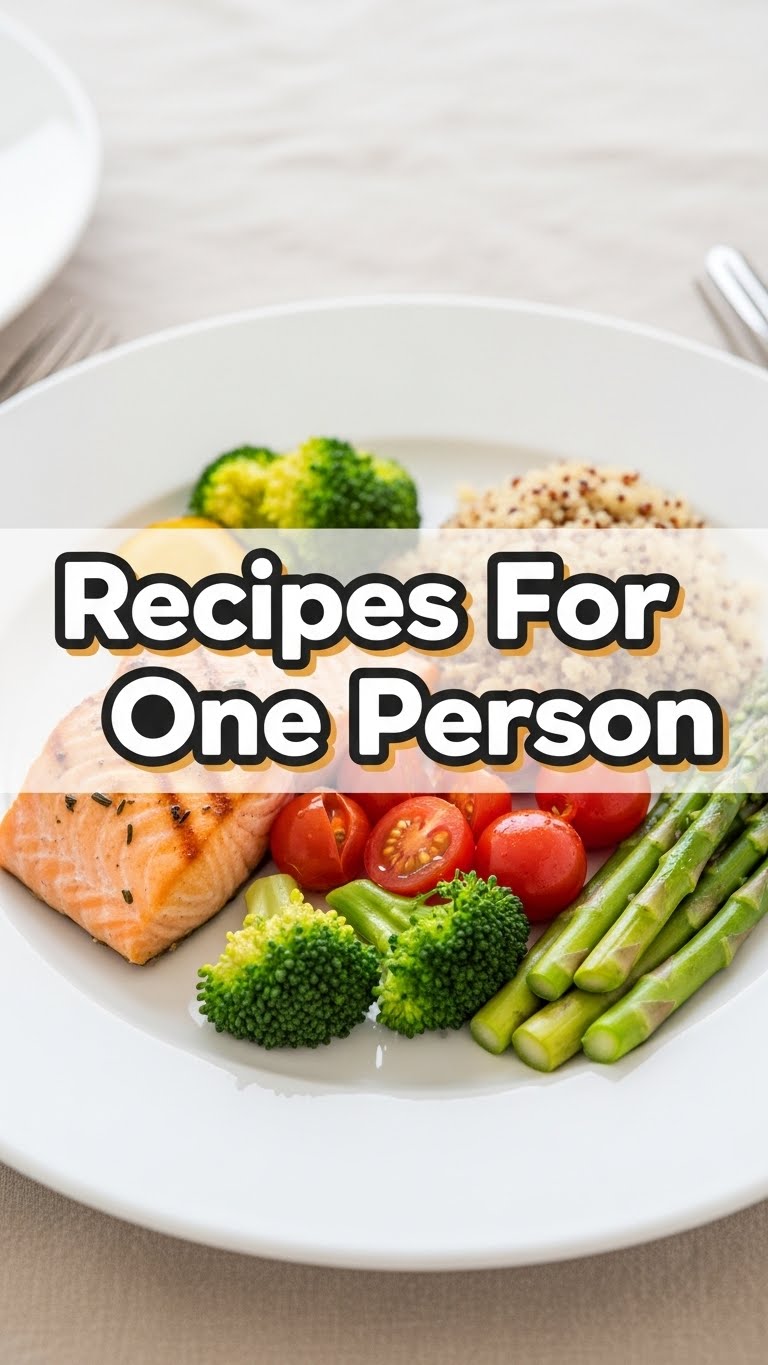 Recipes For One Person