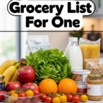 Grocery List For One