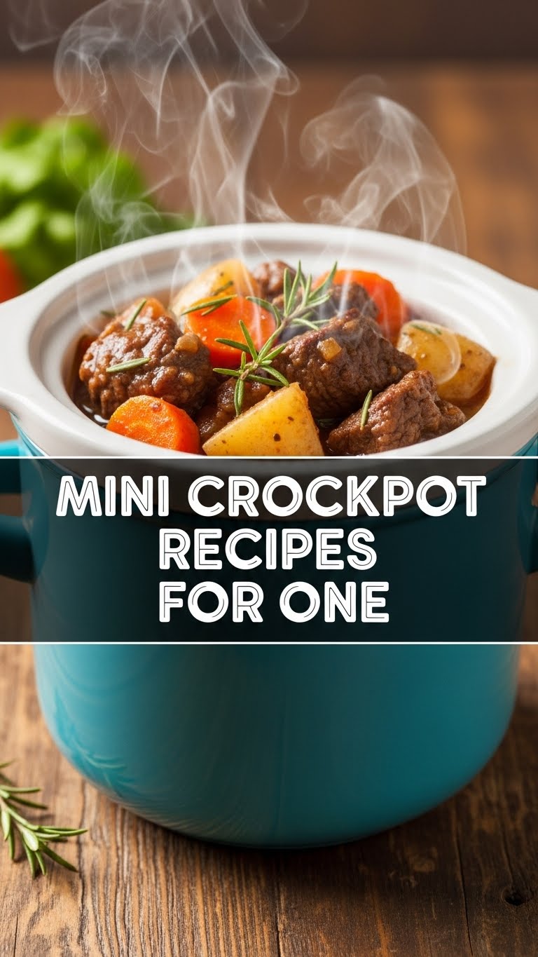 Mini Crockpot Recipes For One