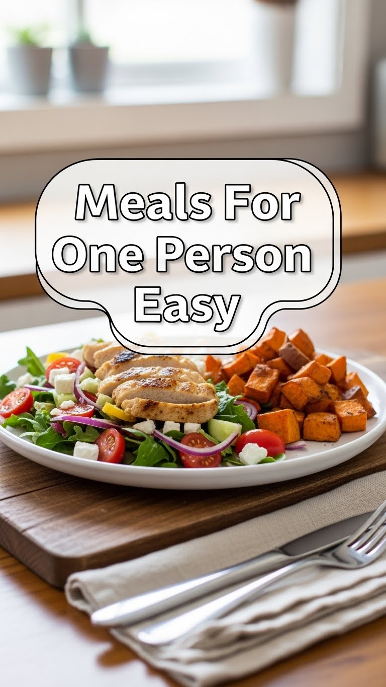 Meals For One Person Easy