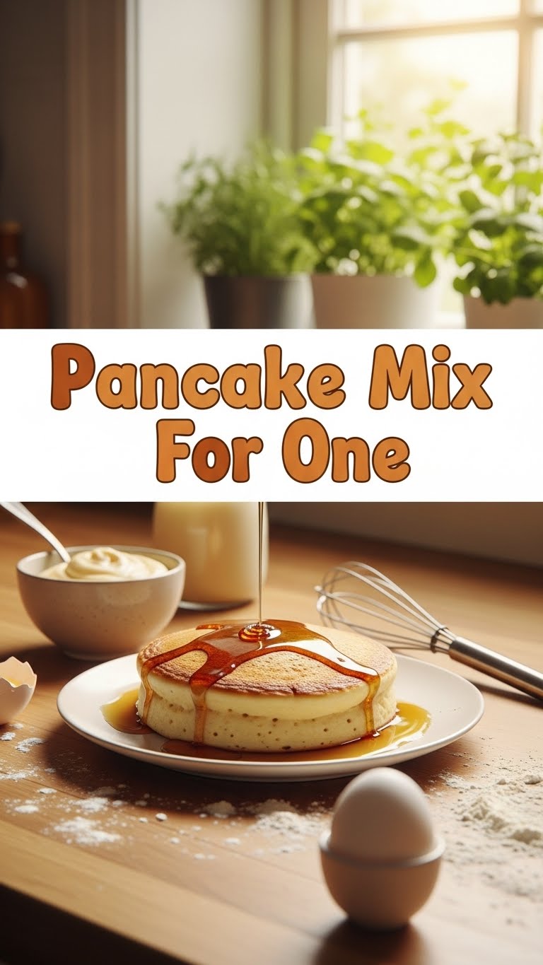 Pancake Mix For One