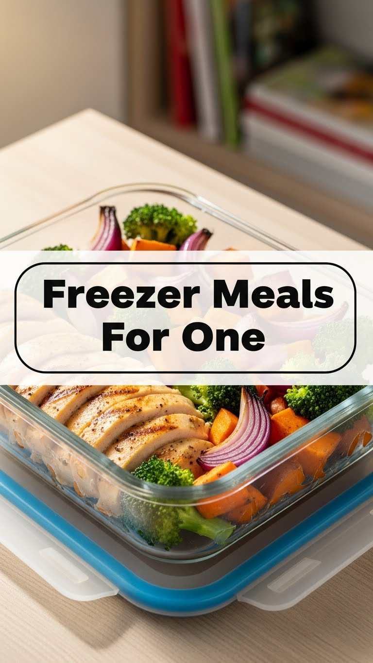 Freezer Meals For One