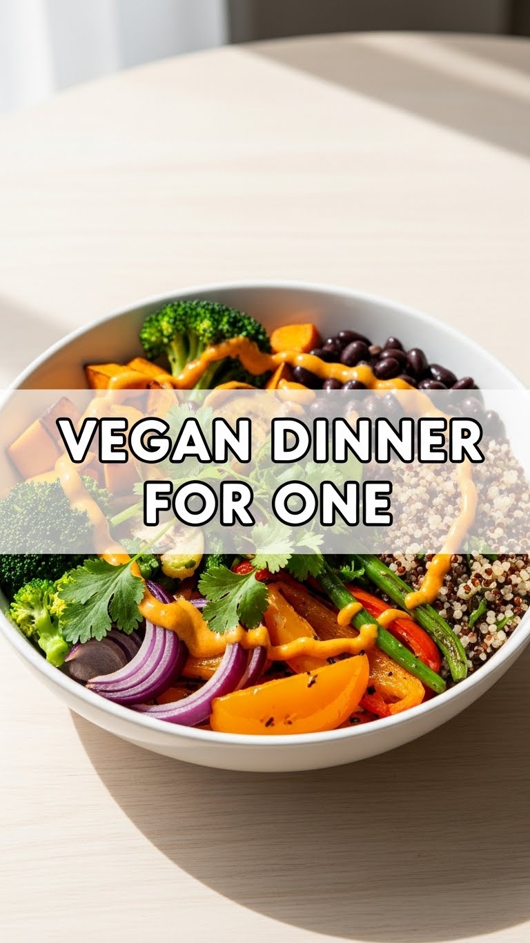 Vegan Dinner For One