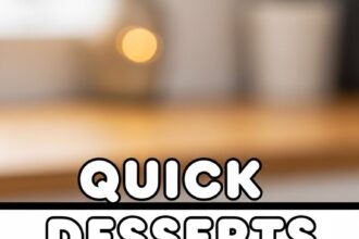 Quick Desserts For One