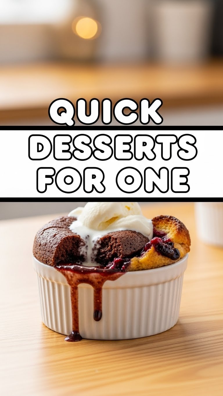 Quick Desserts For One