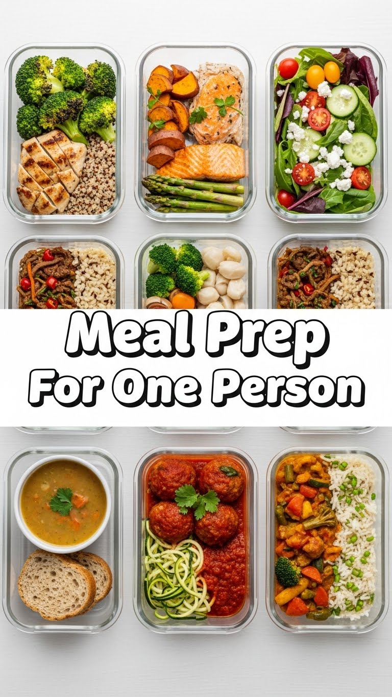 Meal Prep For One Person