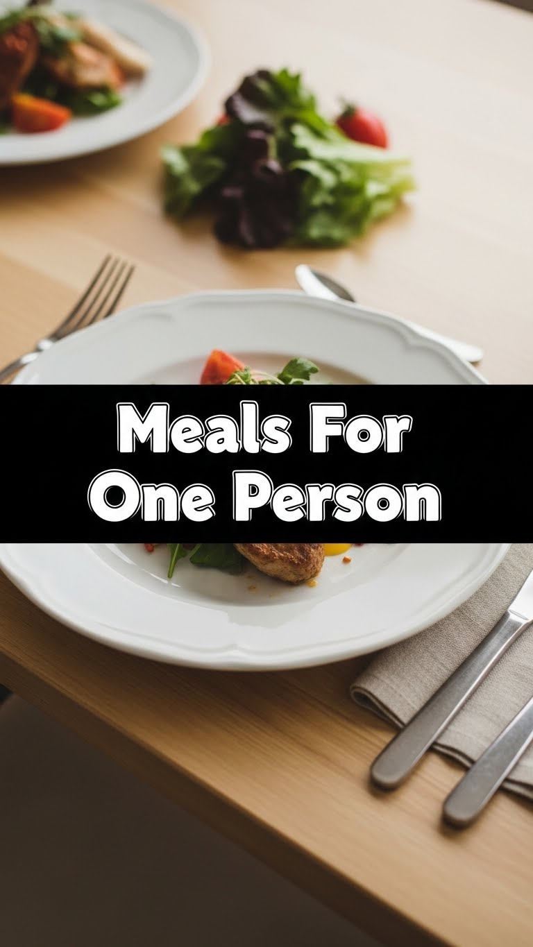 Meals For One Person