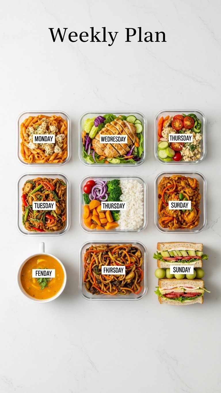 Weekly Meals For One