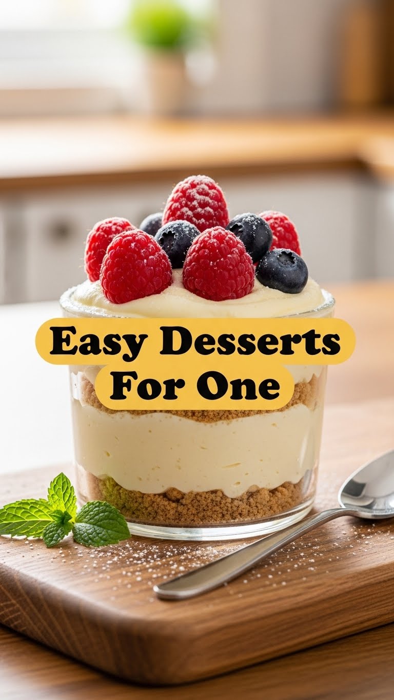Easy Desserts For One