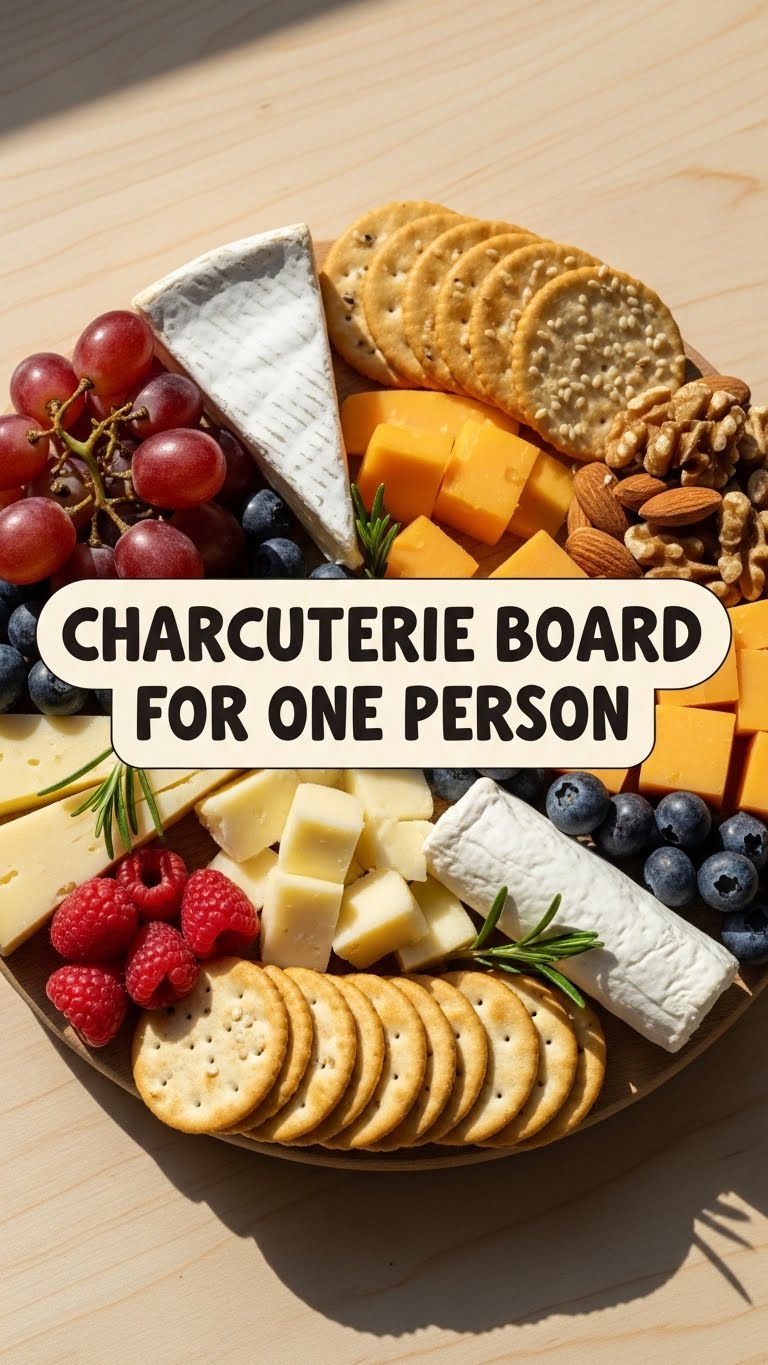 Charcuterie Board For One Person