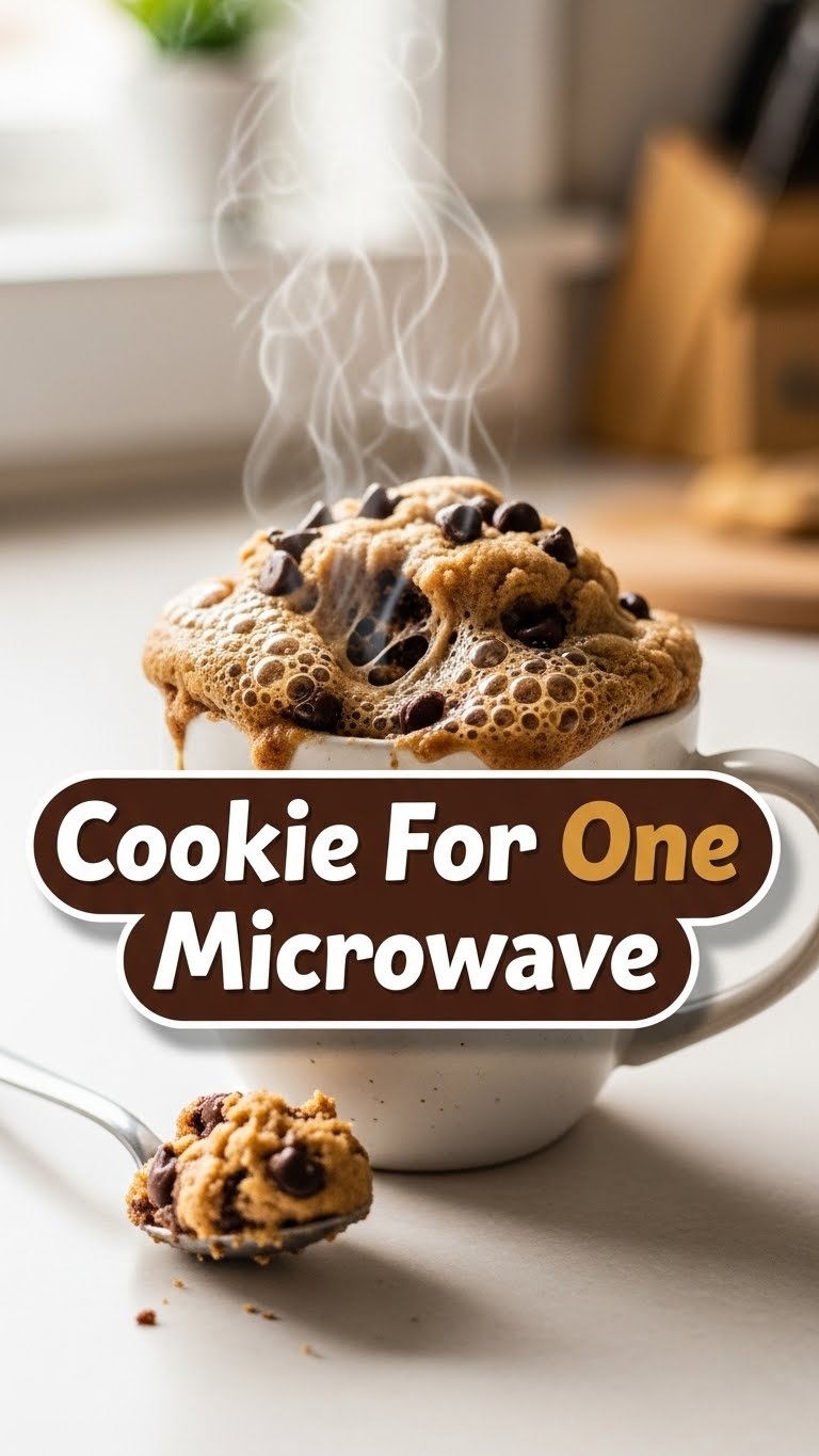Cookie For One Microwave