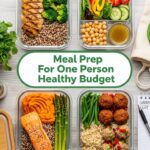 Meal Prep For One Person Healthy Budget
