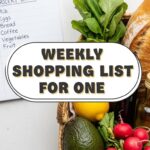 Weekly Shopping List For One