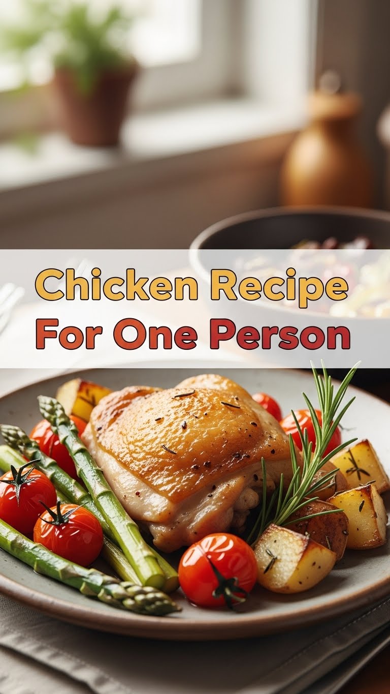 Chicken Recipe For One Person