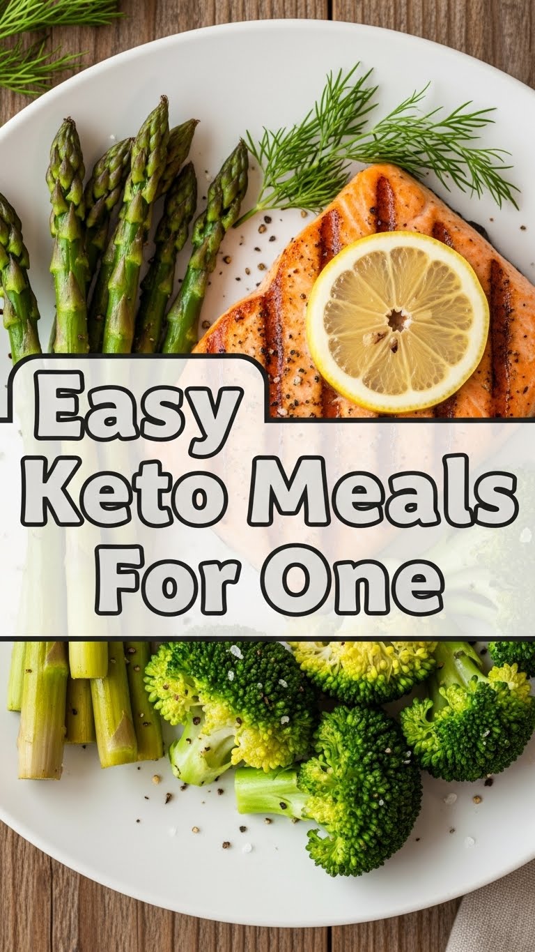 Easy Keto Meals For One