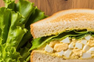 Egg Salad Sandwich For One