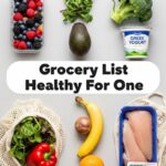 Grocery List Healthy For One