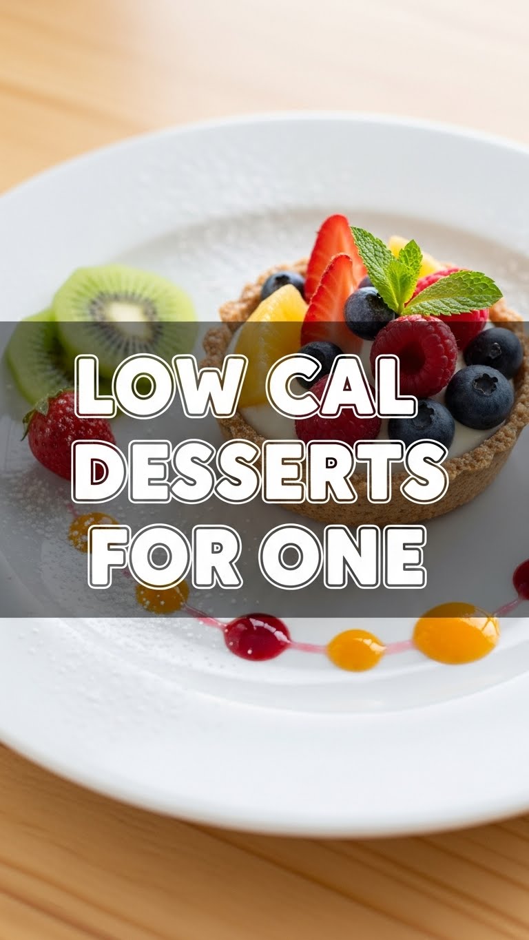Low Cal Desserts For One