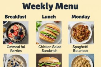 Week Of Meals For One