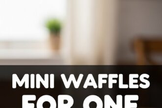 Mini Waffles For One