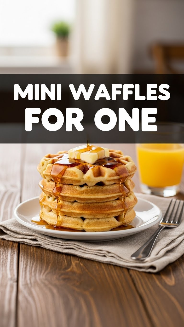 Mini Waffles For One