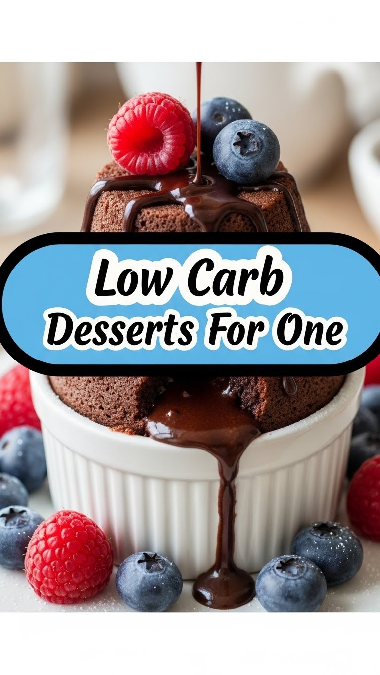 Low Carb Desserts For One