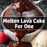 Molten Lava Cake For One