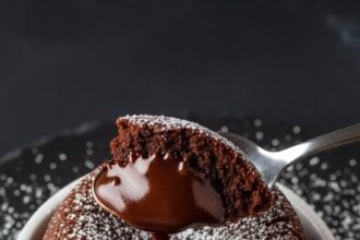 Molten Lava Cake For One
