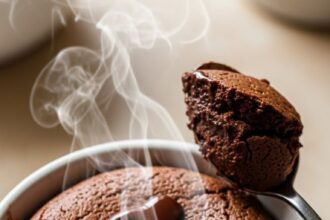 Microwave Dessert For One