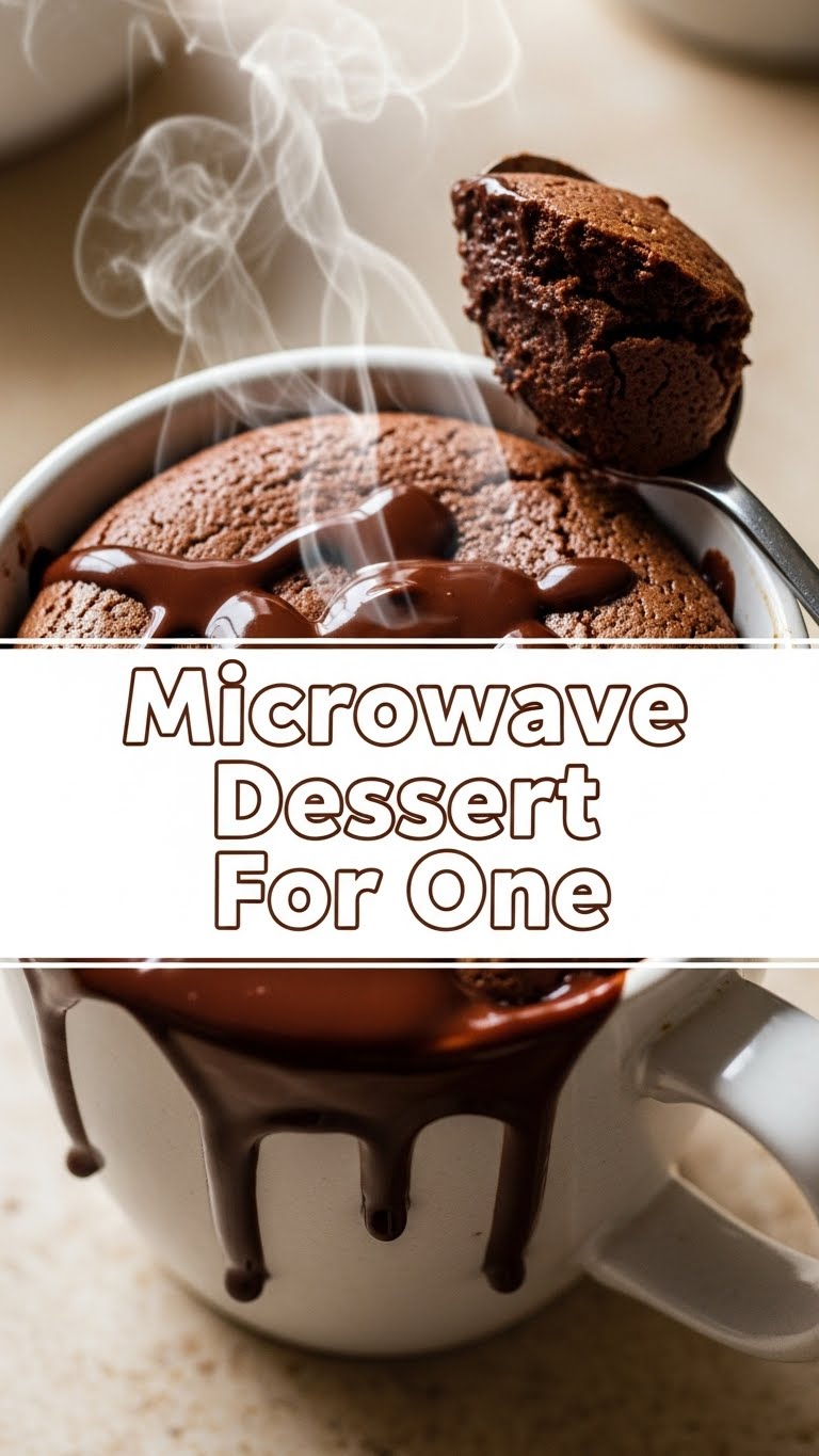 Microwave Dessert For One