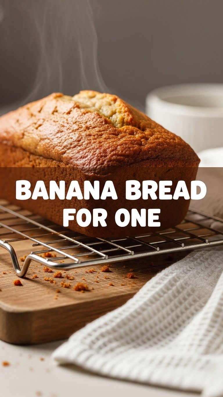 Banana Bread For One