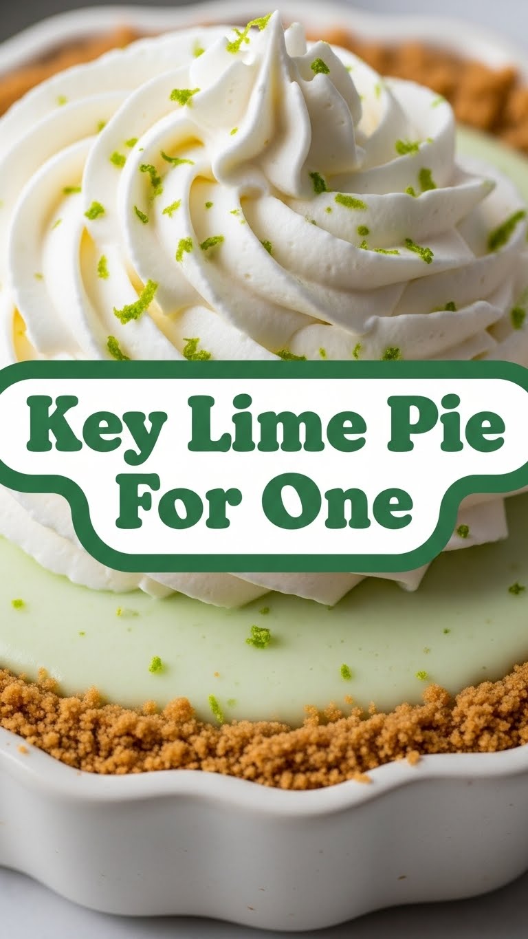 Key Lime Pie For One