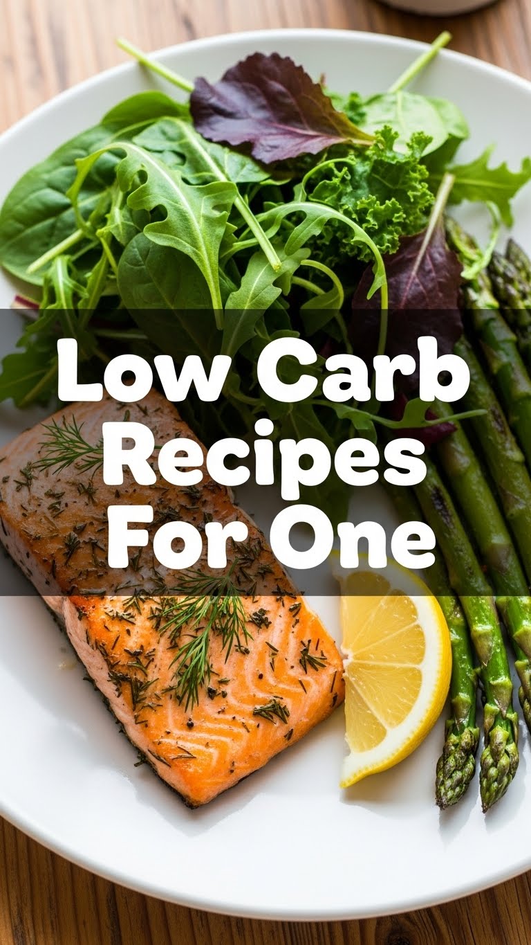 Low Carb Recipes For One