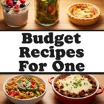 Budget Recipes For One