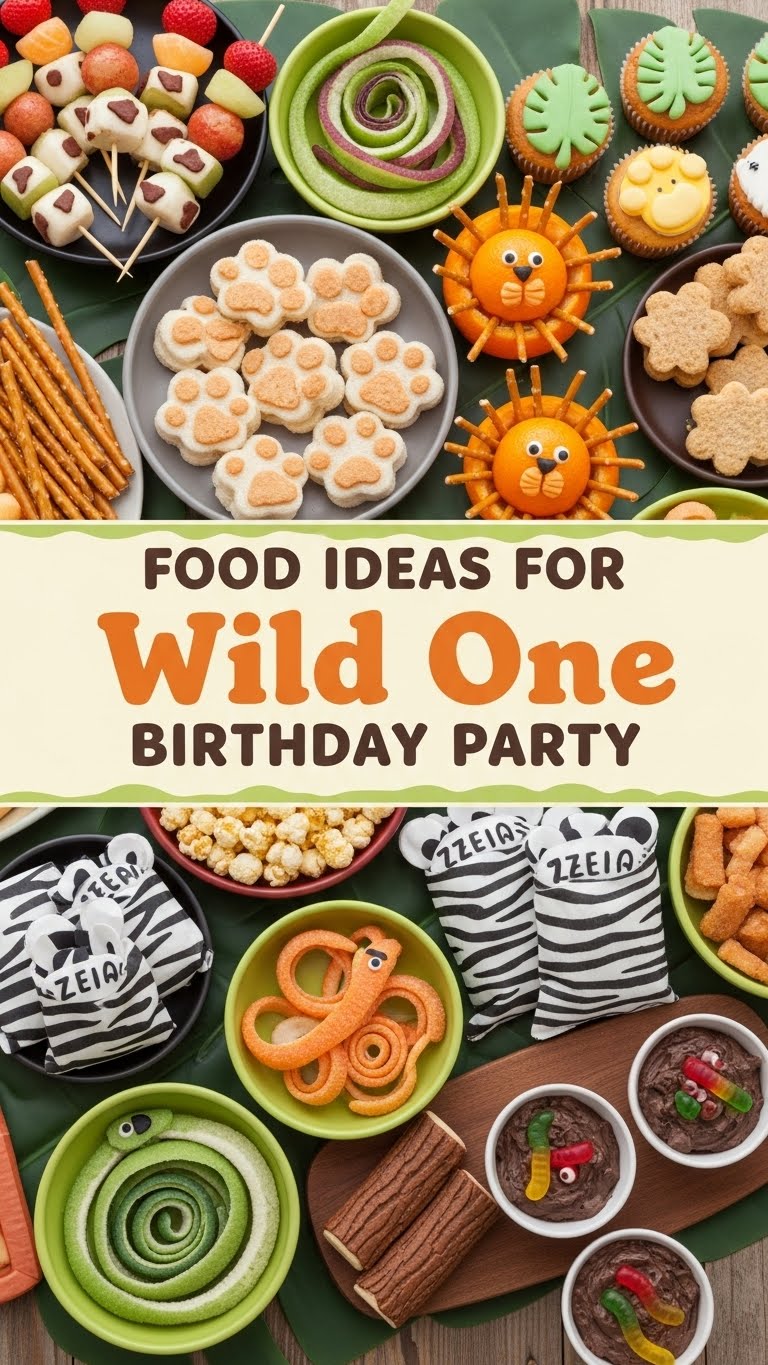 Food Ideas For Wild One Birthday Party
