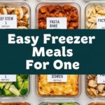 Easy Freezer Meals For One