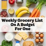 Weekly Grocery List On A Budget For One