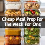 Cheap Meal Prep For The Week For One