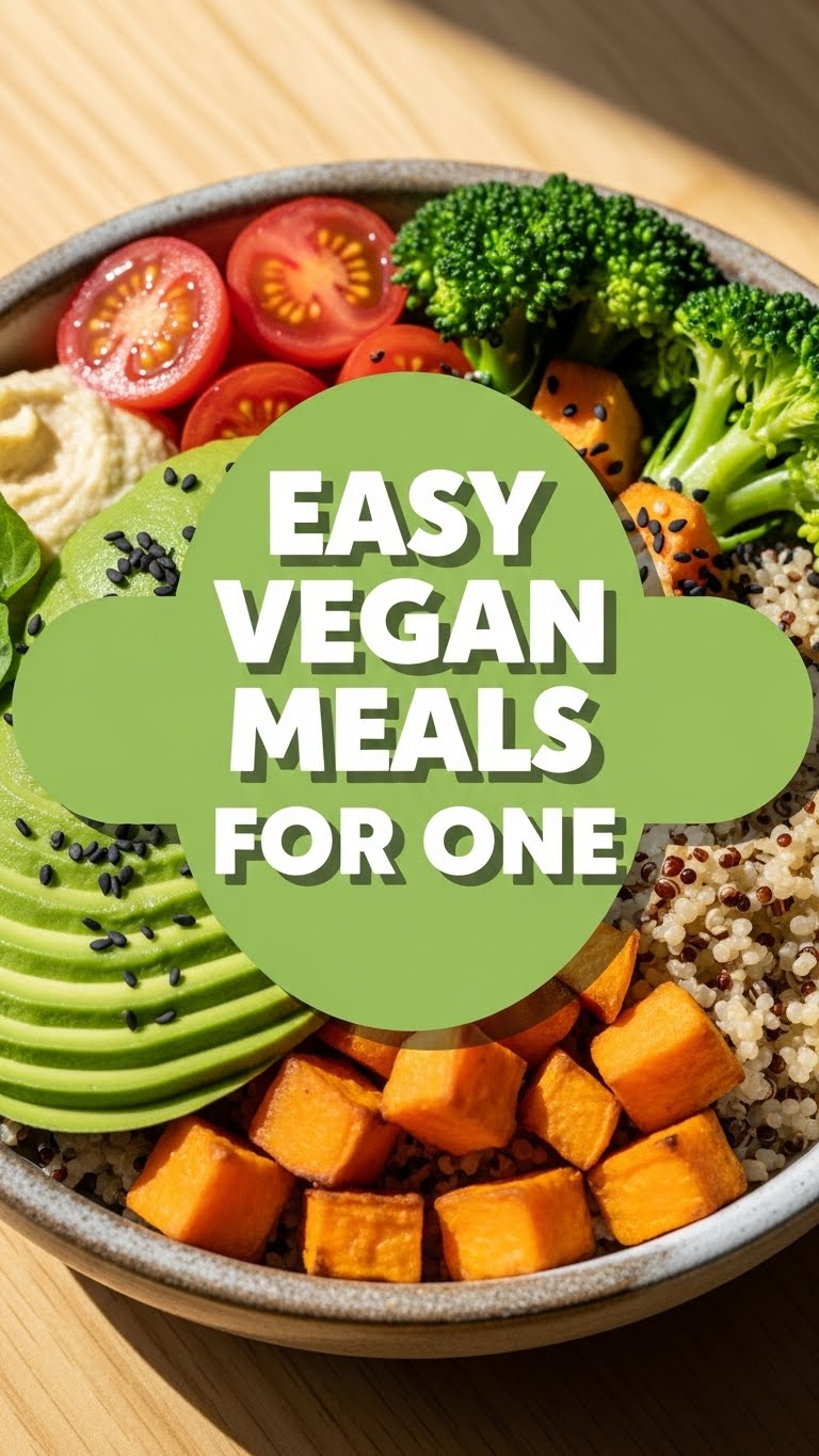 Easy Vegan Meals For One