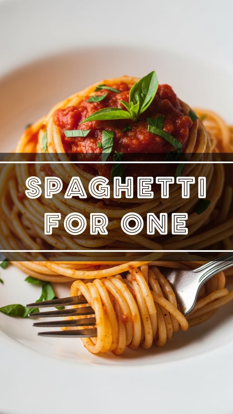 Spaghetti For One