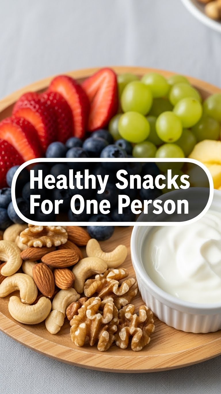 Healthy Snacks For One Person