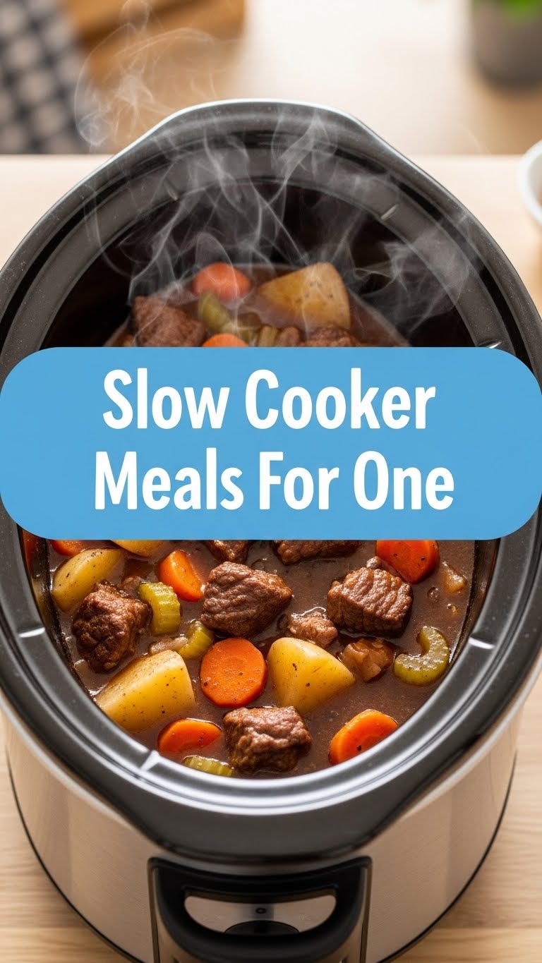 Slow Cooker Meals For One