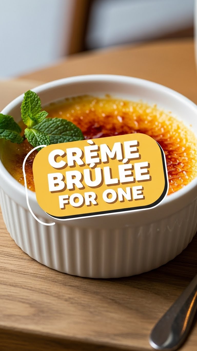 Creme Brulee For One